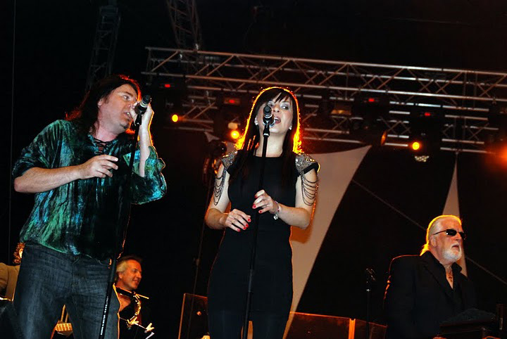 Katarzyna Laska with Jon Lord, Luxembourg