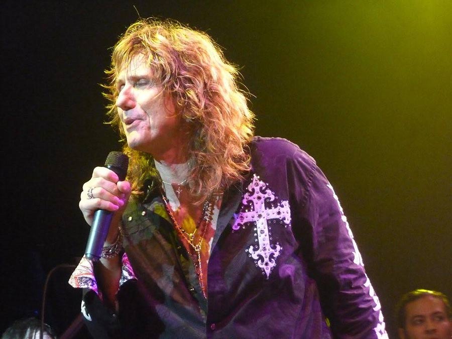 Whitesnake live, David Coverdale