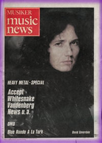 david coverdale magazine cover