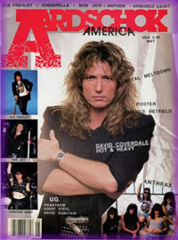 david coverdale magazine cover