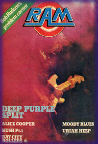 deep purple magazine cover