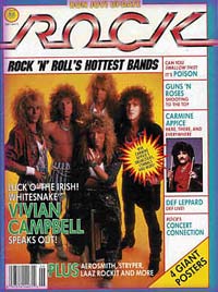 david coverdale magazine cover