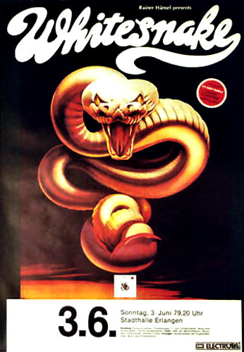 whitesnake poster