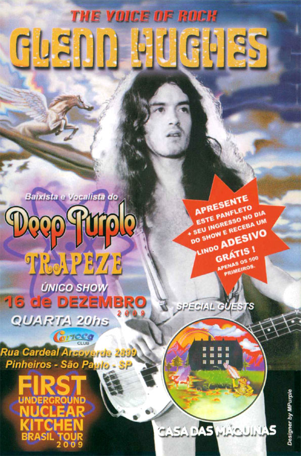 Glenn Hughes flyer 2009